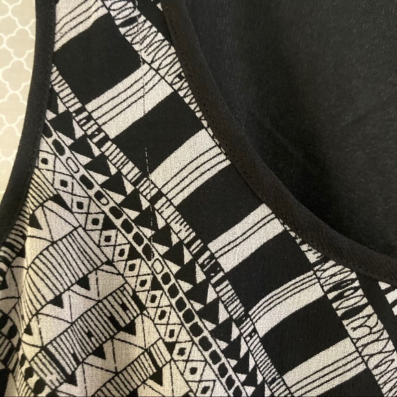 High Low Tribal Pattern Angie Dress - Picture 3 of 6